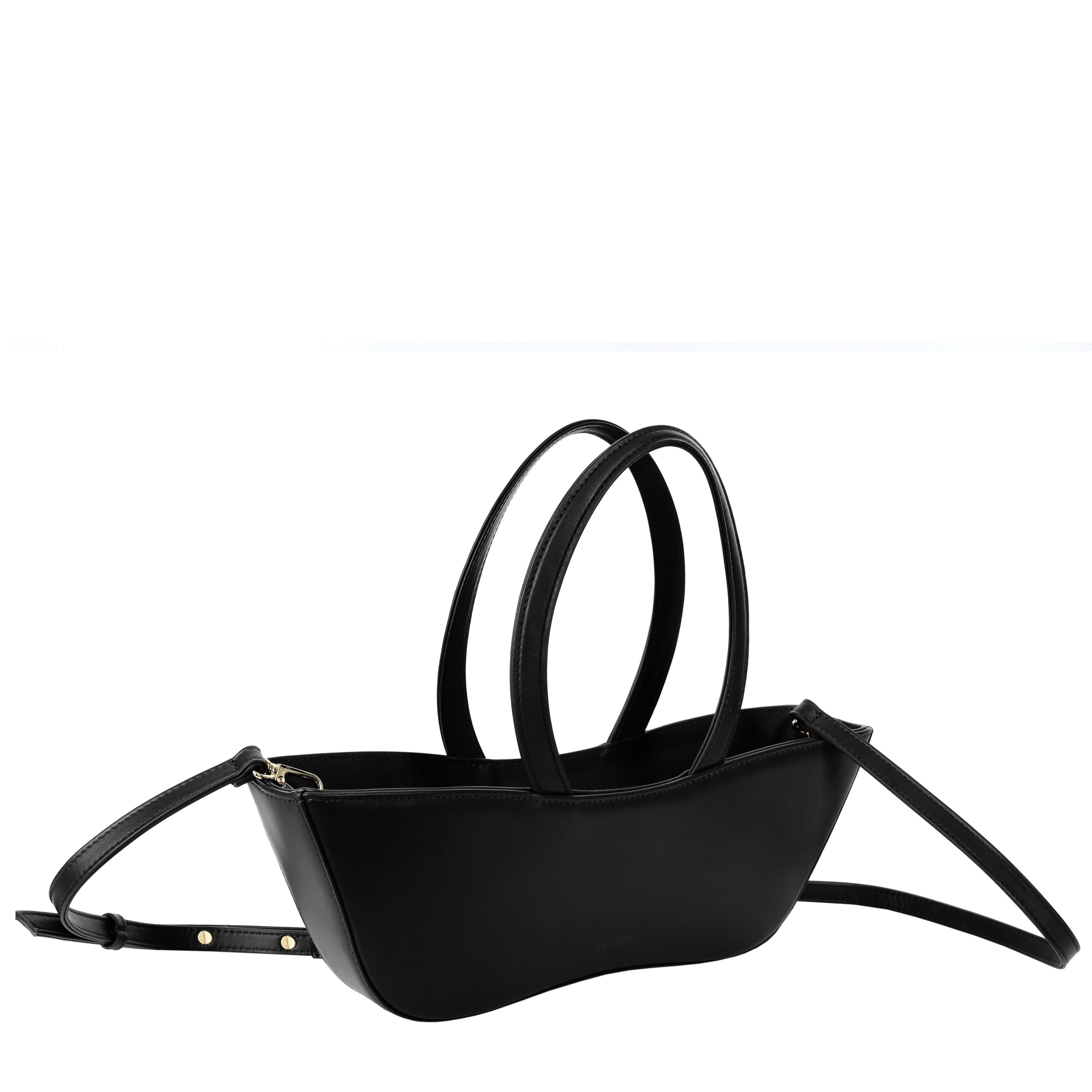 Torebka skórzana Jo.Maxx AMELIA – BLACK - obrazek 2