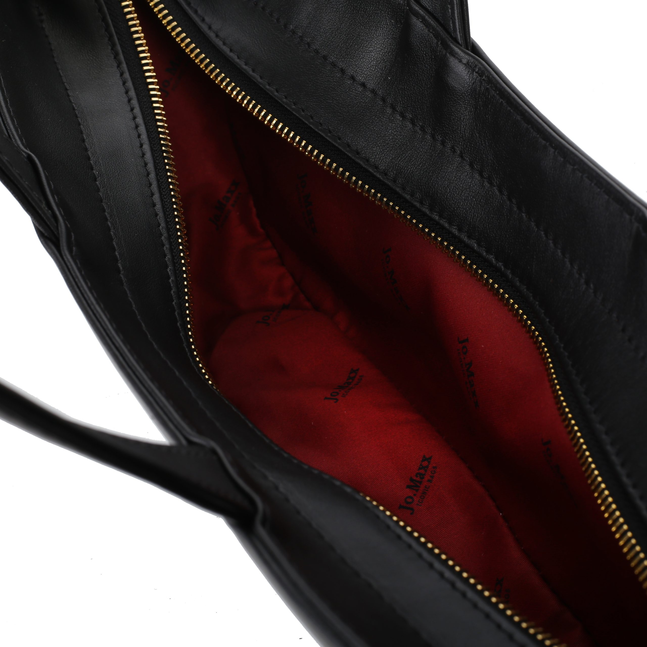 Torebka skórzana Jo.Maxx AMELIA – BLACK - obrazek 3