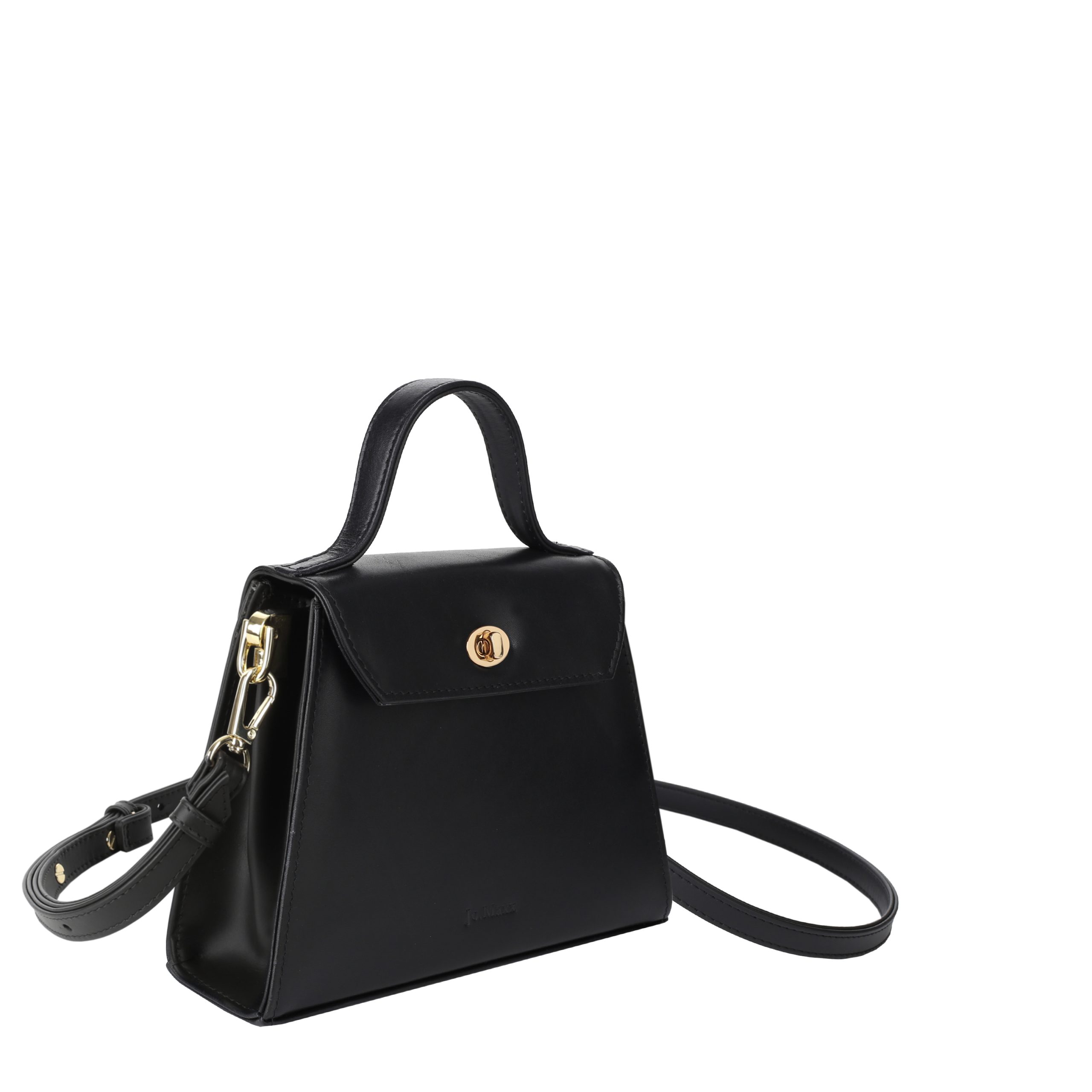 Torebka skórzana Jo.Maxx MELANIE – BLACK - obrazek 2