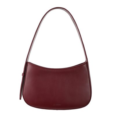 Torebka skórzana Jo.Maxx SOFIA - BURGUNDY