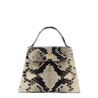 Torebka skórzana Jo.Maxx MELANIE - PYTHON SNAKE