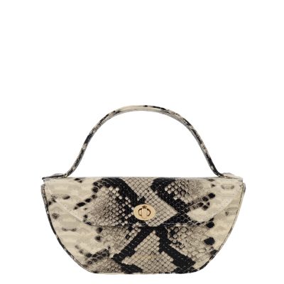 Torebka skórzana Jo.Maxx MIA - PYTHON SNAKE